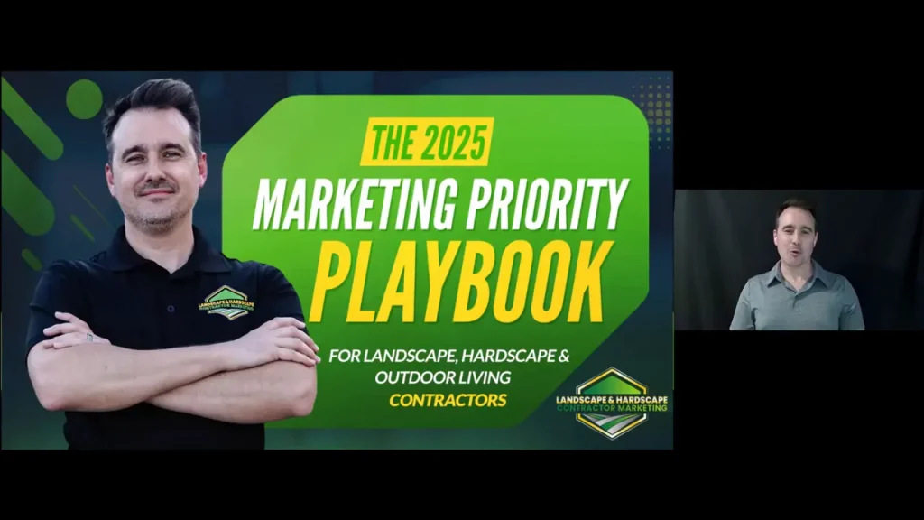 Josh Blakeley introducing the 2025 marketing playbook