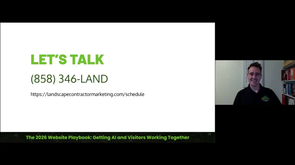 Presentation slide reading