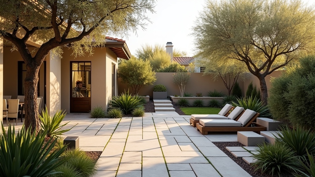 Anaheim, CA landscape and hardscape outdoor living project