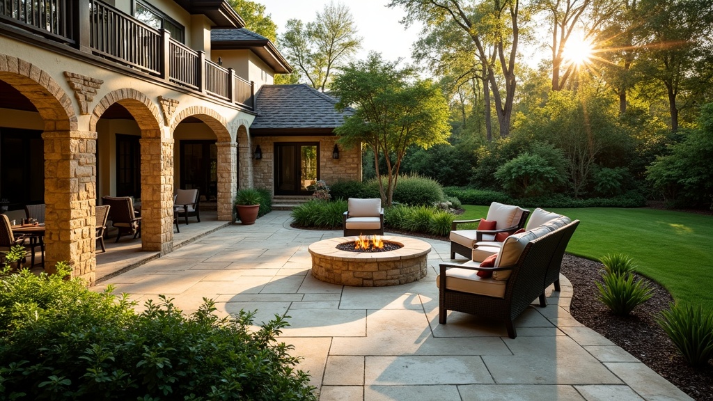 Austin, TX paver patio and fire pit