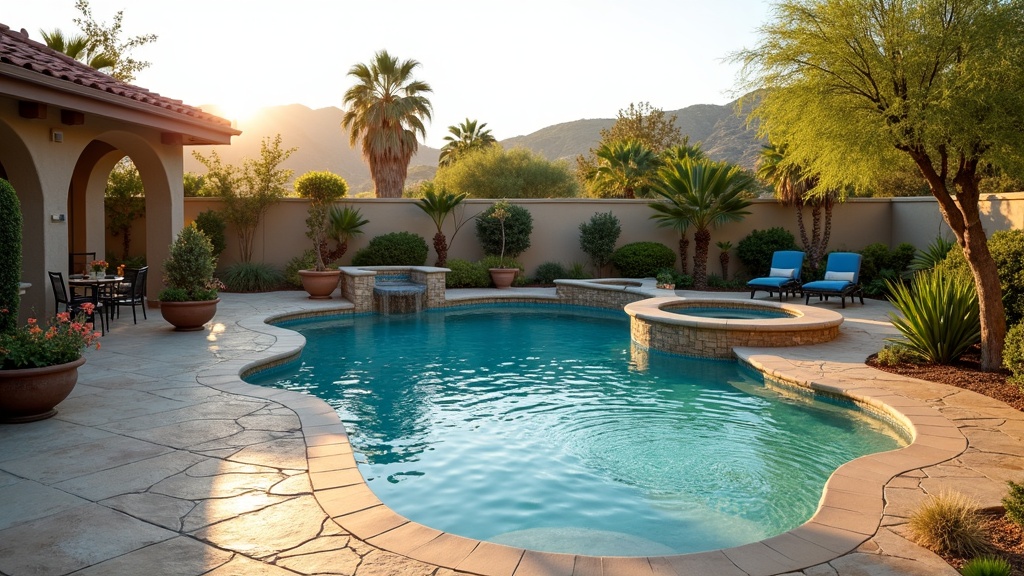 Bakersfield, CA pool and paver deck