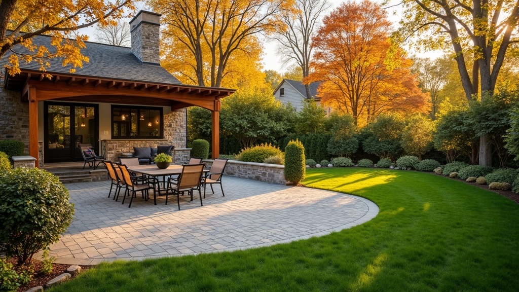 Cincinnati, OH landscape and hardscape outdoor living project