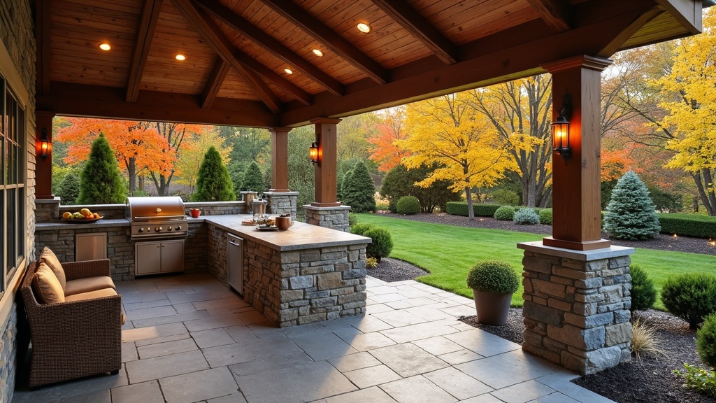 Cincinnati, OH outdoor kitchen and dining