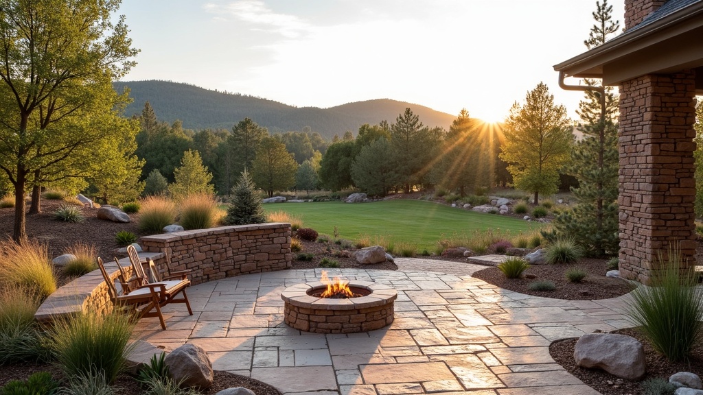 Colorado Springs, CO landscape and hardscape outdoor living project