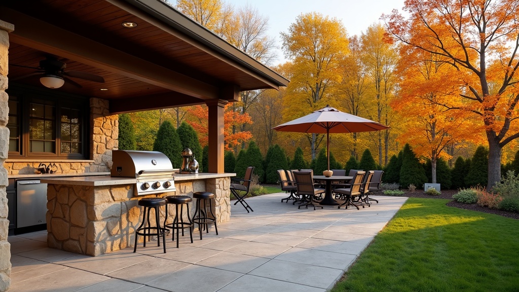 Des Moines, IA outdoor kitchen and dining