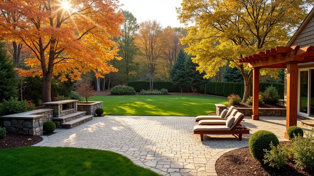 Fort Wayne, IN landscape and hardscape outdoor living project