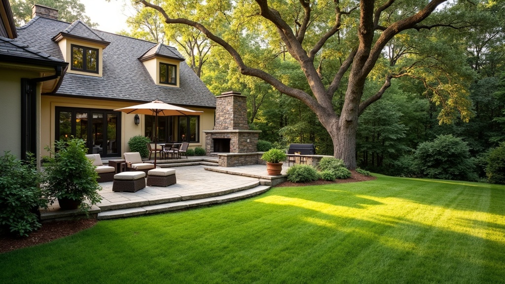 Franklin, TN landscape and hardscape outdoor living project