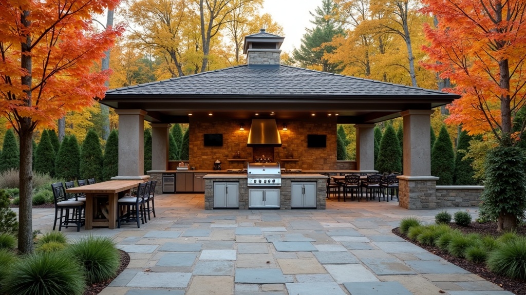 Indianapolis, IN outdoor kitchen and dining
