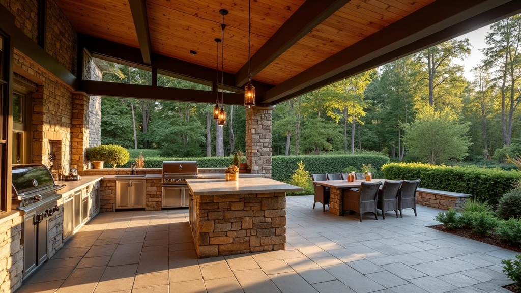 Knoxville, TN outdoor kitchen and dining
