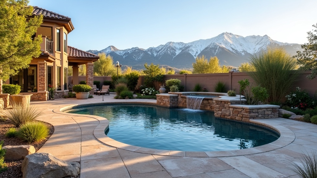 Las Vegas, NV pool and paver deck