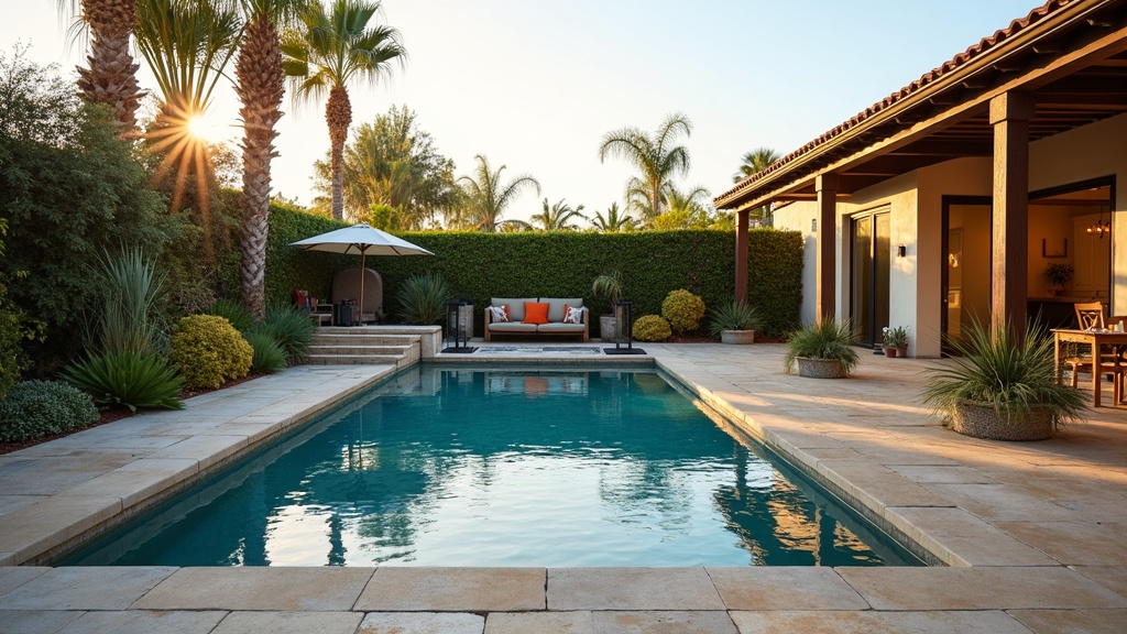 Los Angeles, CA pool and paver deck
