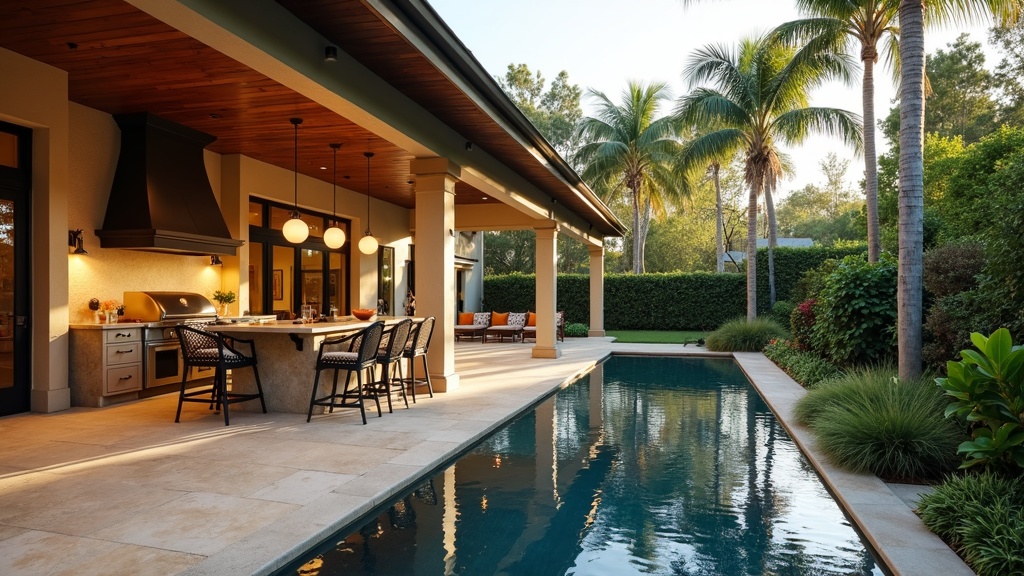 Miami, FL outdoor kitchen and dining