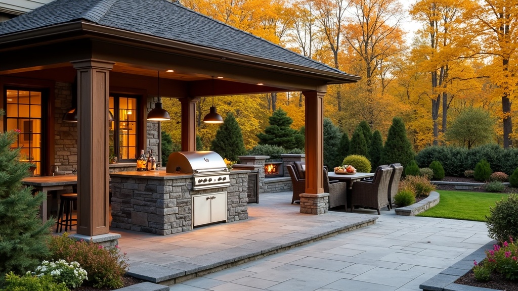 Milwaukee, WI outdoor kitchen and dining