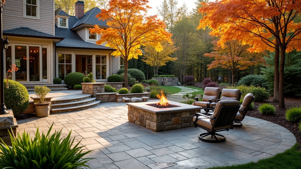 Minneapolis, MN paver patio and fire pit