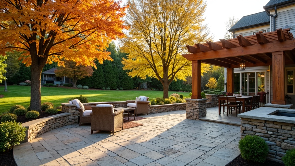 Newark, NJ landscape and hardscape outdoor living project