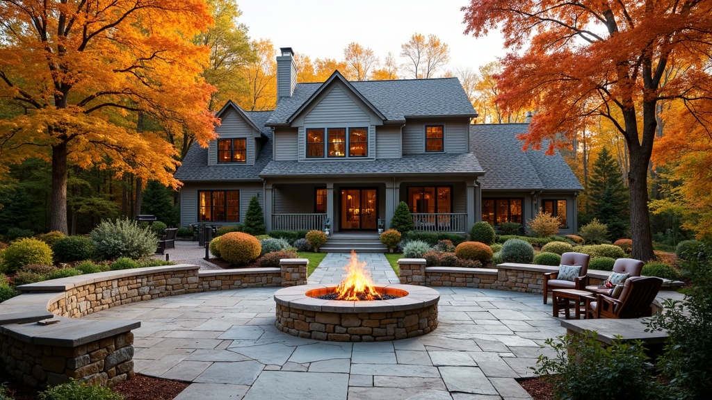 Newark, NJ paver patio and fire pit