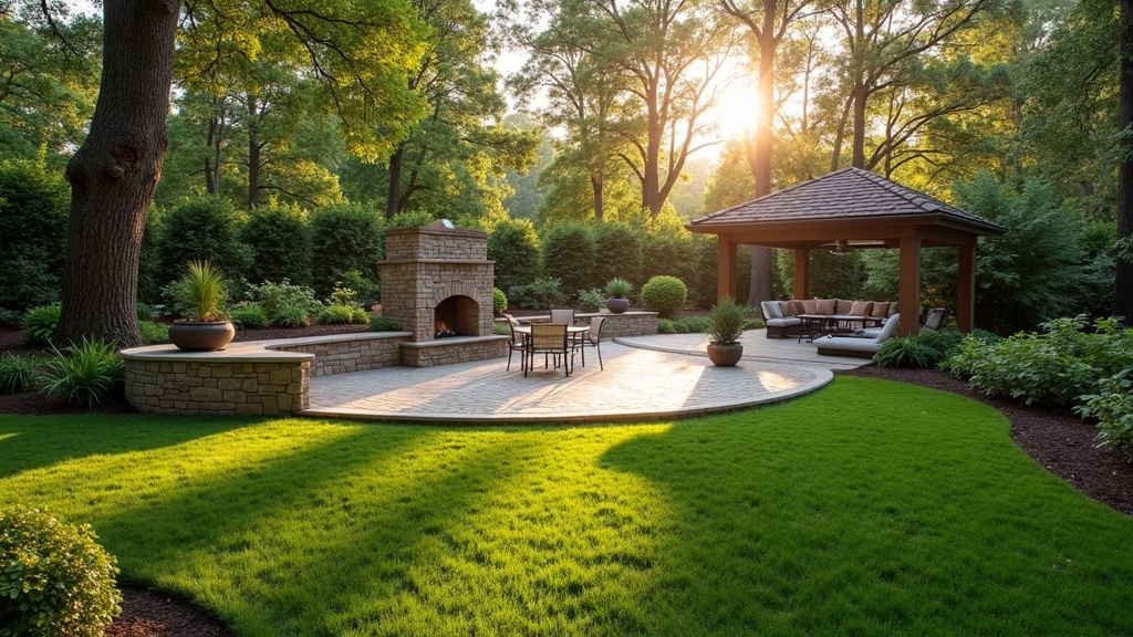 Oklahoma City, OK landscape and hardscape outdoor living project