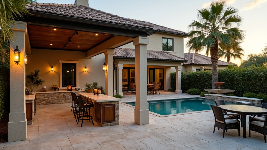 Orlando, FL outdoor kitchen and dining