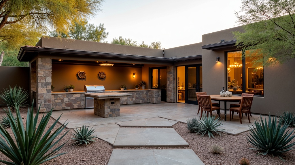 Peoria, AZ outdoor kitchen and dining