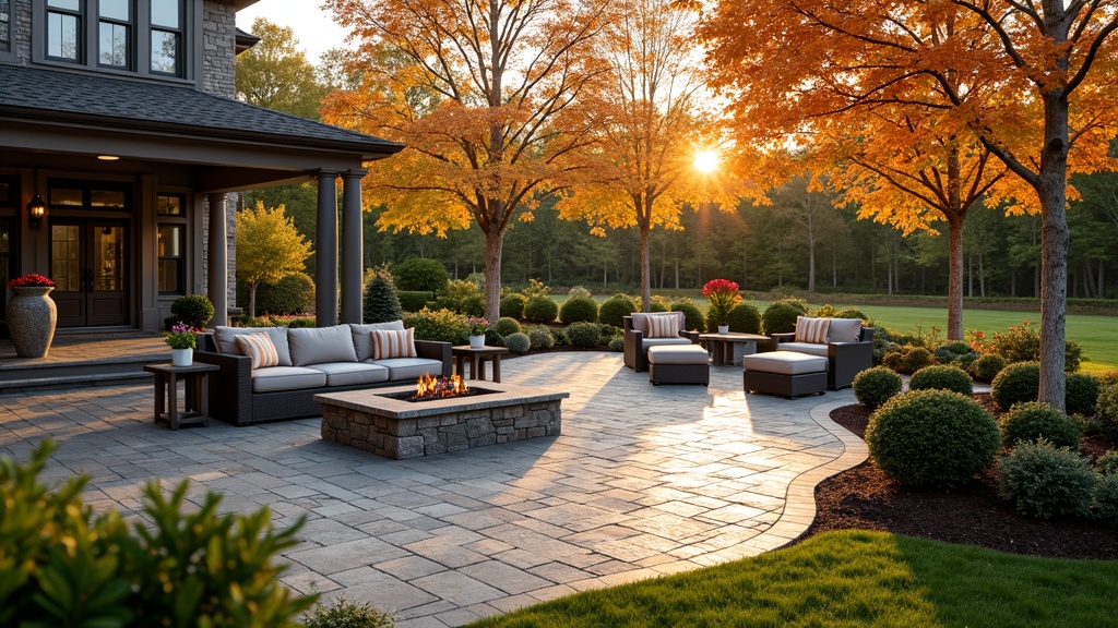 Pittsburgh, PA paver patio and fire pit