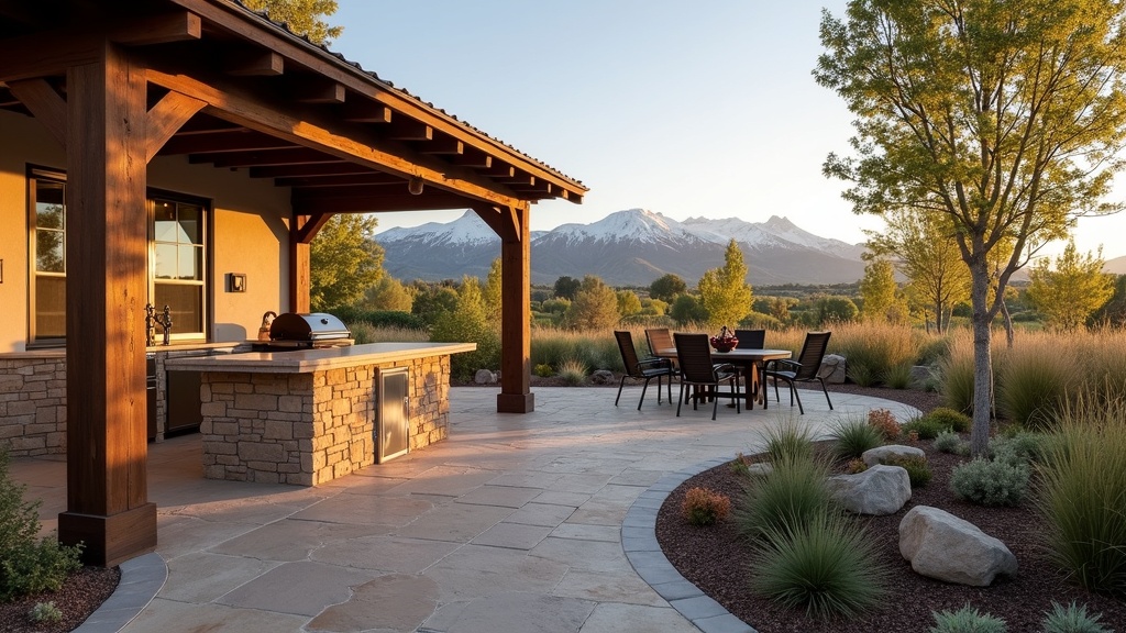 Provo, UT outdoor kitchen and dining