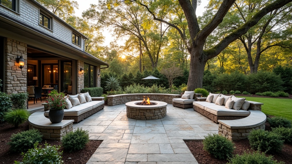 Raleigh, NC paver patio and fire pit