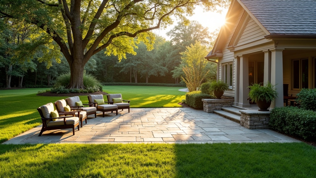 Richmond, VA landscape and hardscape outdoor living project