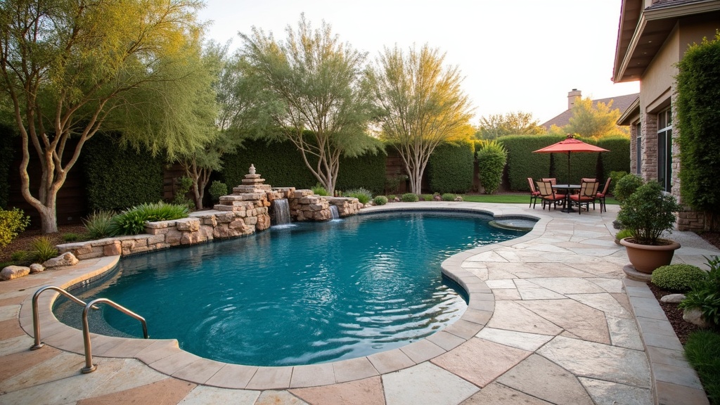 Riverside, CA pool and paver deck