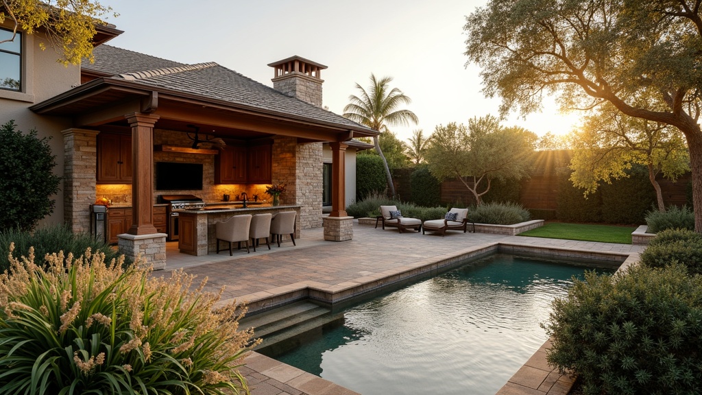 Sacramento, CA outdoor kitchen and dining