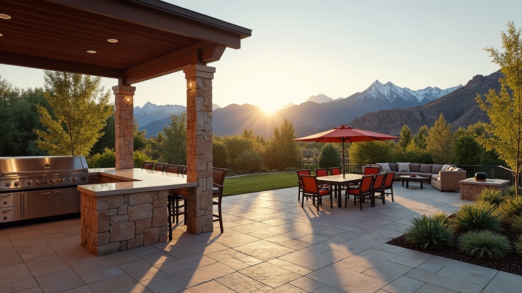 Salt Lake City, UT outdoor kitchen and dining