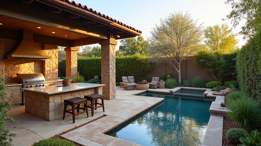 San Diego, CA outdoor kitchen and dining