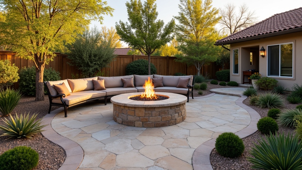 San Francisco, CA paver patio and fire pit