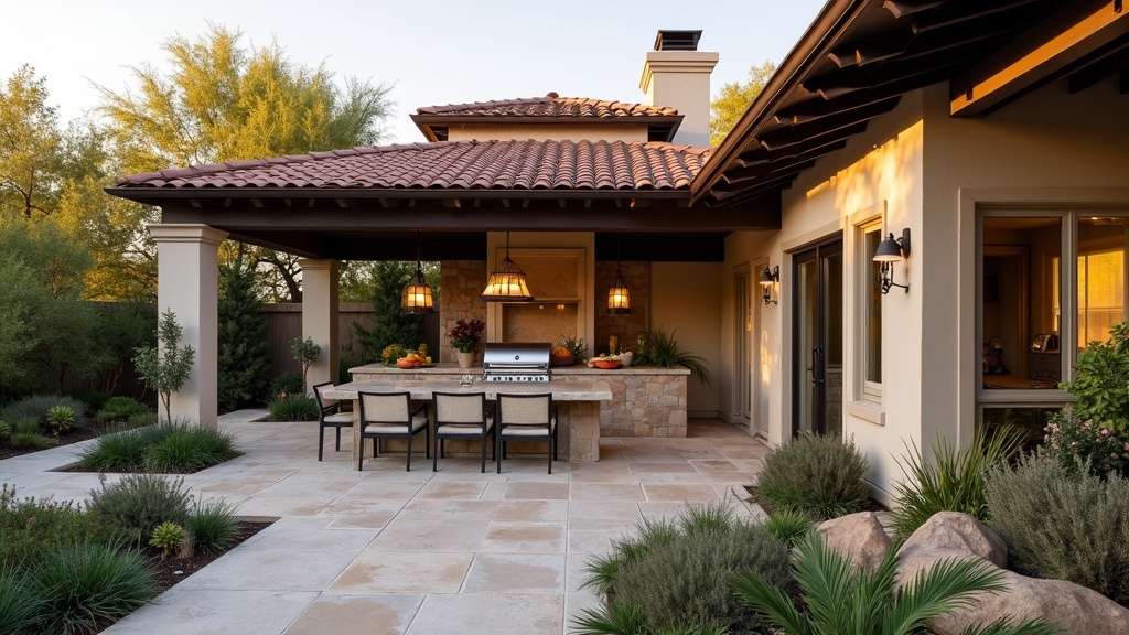 Santa Ana, CA outdoor kitchen and dining