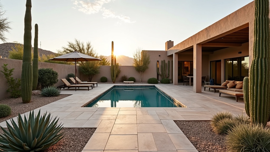 Scottsdale, AZ landscape and hardscape outdoor living project