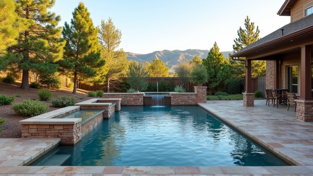 Seattle, WA pool and paver deck