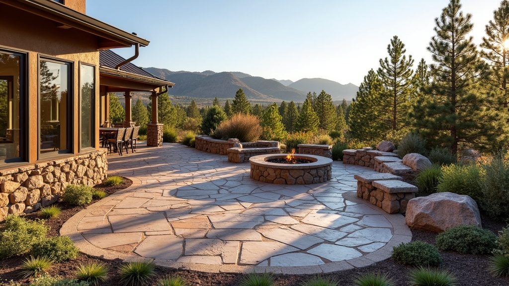 Spokane, WA landscape and hardscape outdoor living project