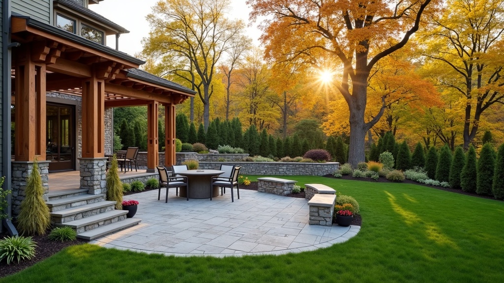 St. Louis, MO landscape and hardscape outdoor living project