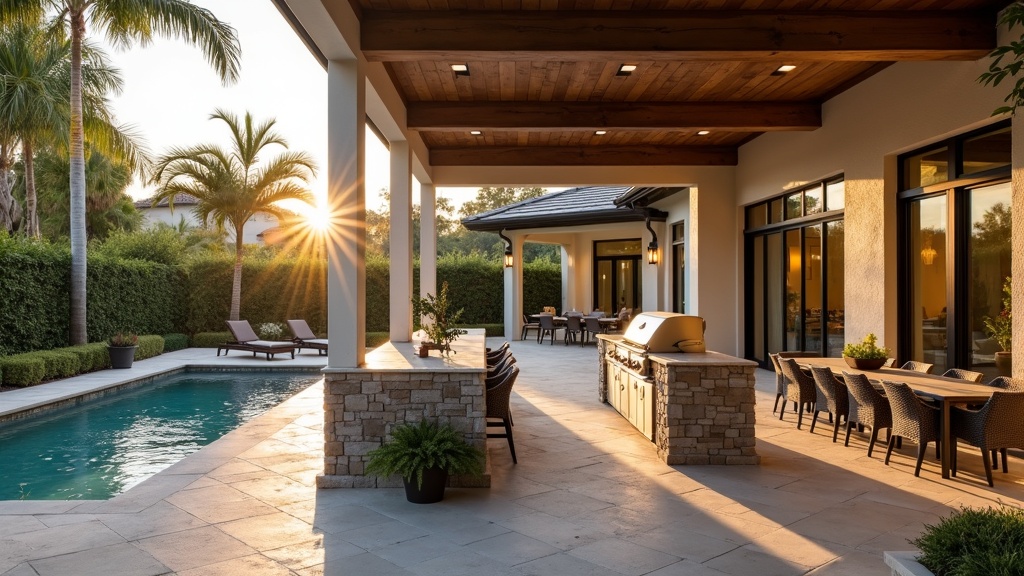 St. Petersburg, FL outdoor kitchen and dining