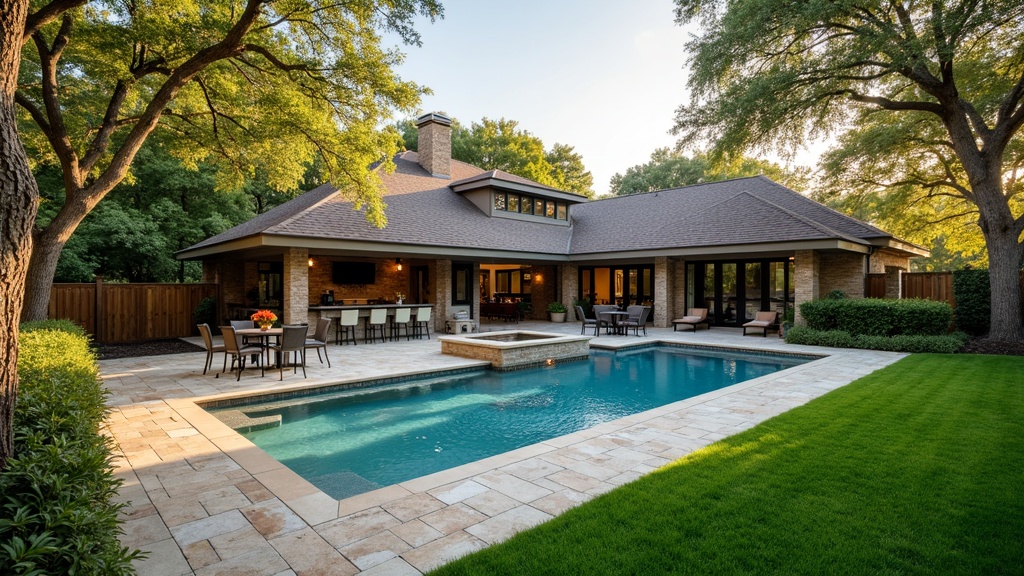 Sugar Land, TX landscape and hardscape outdoor living project