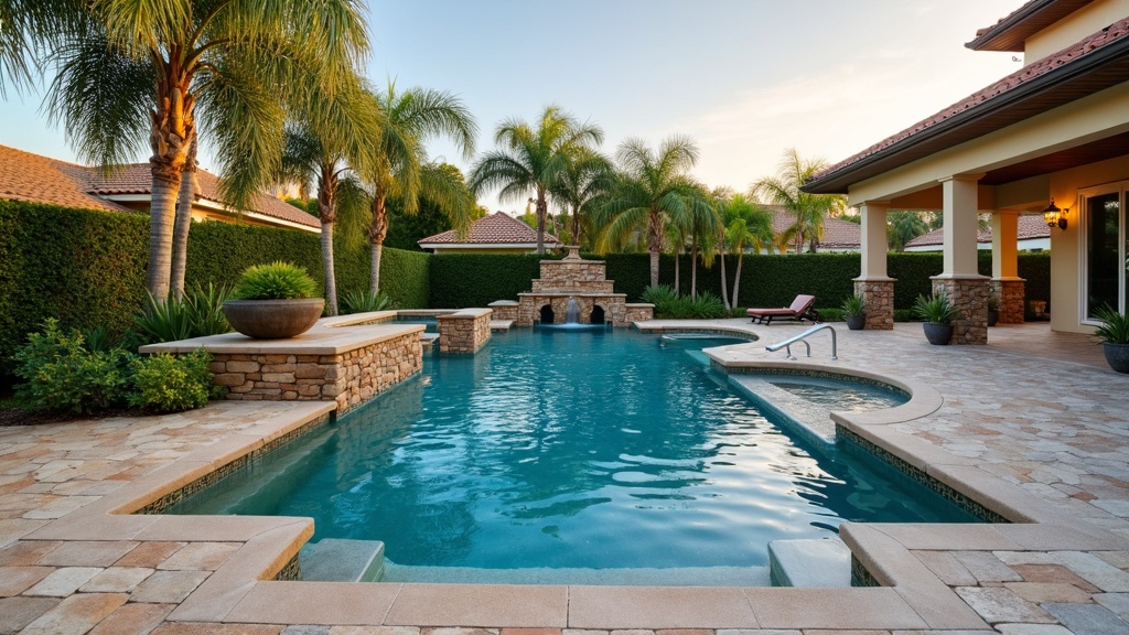 Tampa, FL pool and paver deck