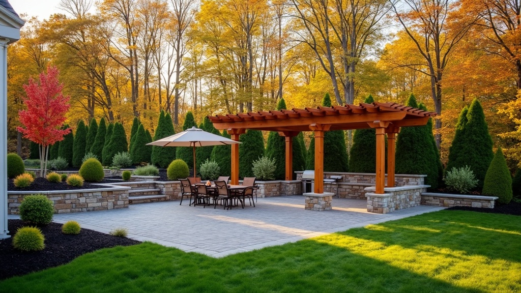 Toledo, OH landscape and hardscape outdoor living project