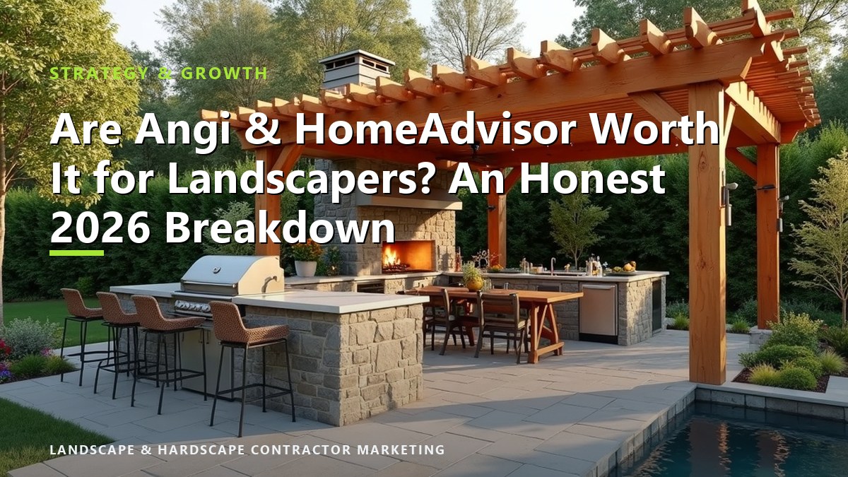 Are Angi & HomeAdvisor Worth It for Landscapers? An Honest 2026 Breakdown