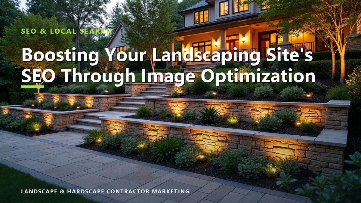 Boosting Your Landscaping Site's SEO Through Image Optimization