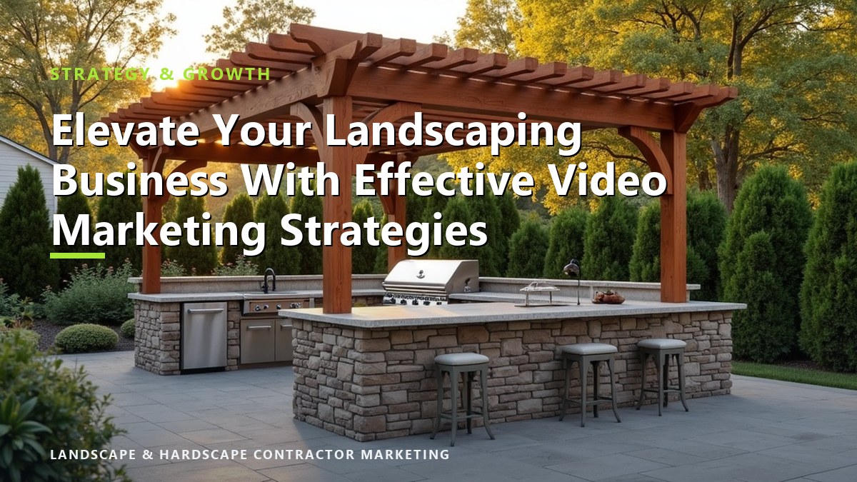 Elevate Your Landscaping Business With Effective Video Marketing Strategies