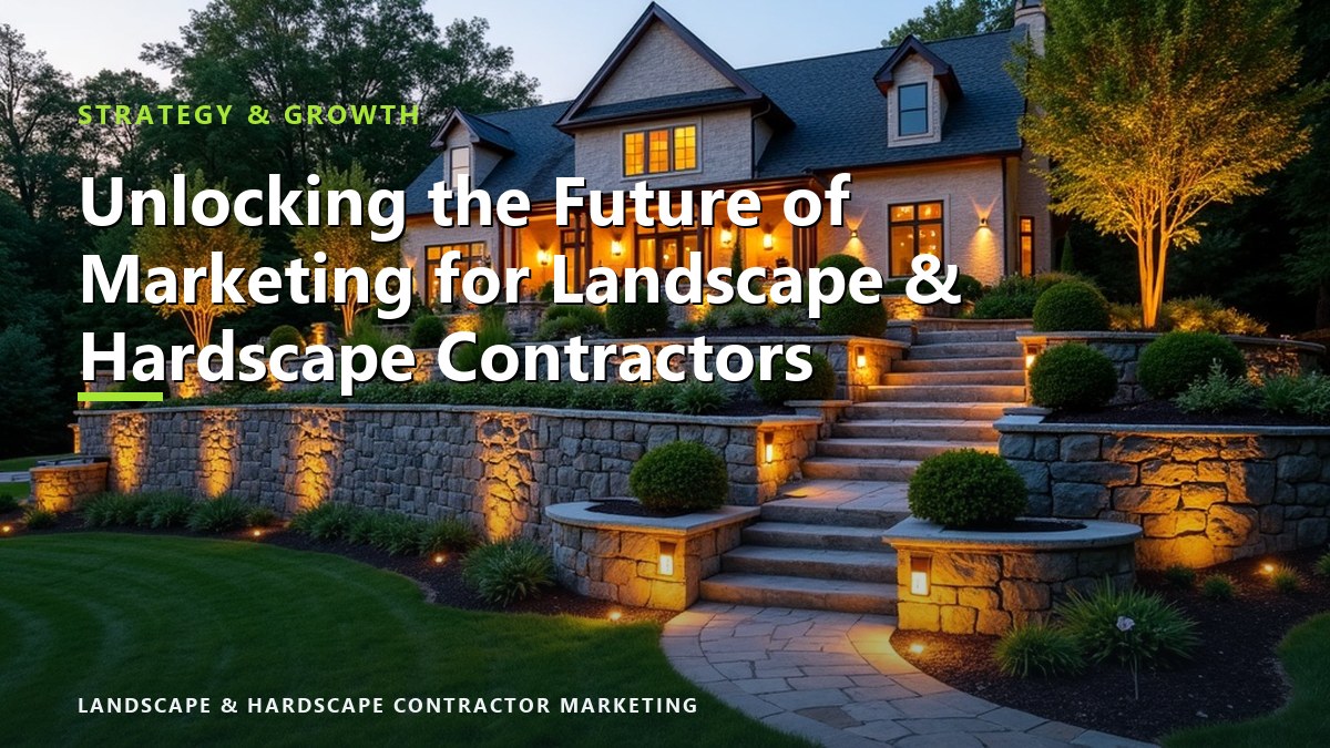 Unlocking the Future of Marketing for Landscape & Hardscape Contractors