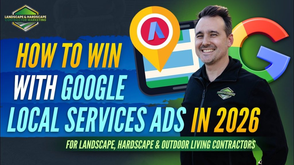 video thumbnail for 'Why Your Google Local Services Ads Aren't Getting Leads? (Here's Why!) For Landscape Contractor 2026'